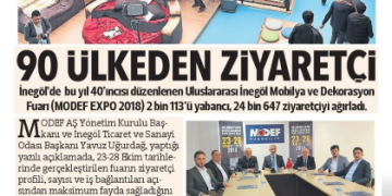 90 ÜLKEDEN ZİYARETÇİ !