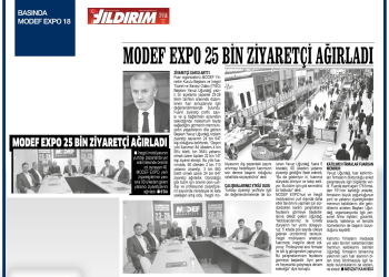 MODEF EXPO 25 BİN ZİYARETÇİ AĞIRLADI