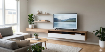 Salonlarda TV Ünitesi Seçimi: Ölçü, Yerleşim ve Tasarım Dengesi