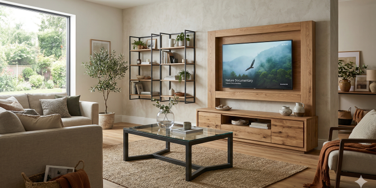 Salon Mobilyalarında Malzeme Uyumu: Ahşap, Metal ve Cam Yüzeyler Nasıl Kombinlenir?